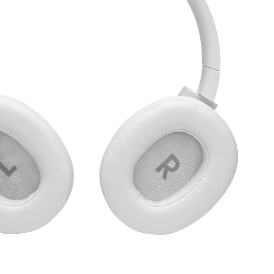 JBL Tune 710BT - White - Wireless Over-Ear Headphones - Detailshot 2